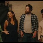 Rachel Bloom, Melissa Fumero, Luka Jones & Julian Gant in Bar Fight! (Signature Entertainment)