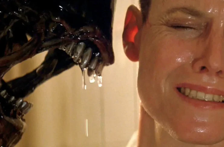 Photo from Alien 3 (1992) featuring a scene from the movie, produced by Twentieth Century Fox.