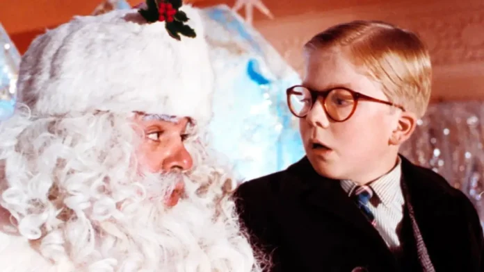 Photo from A Christmas Story (1983) starring Peter Billingsley, Melinda Dillon, and Darren McGavin, produced by Warner Bros.