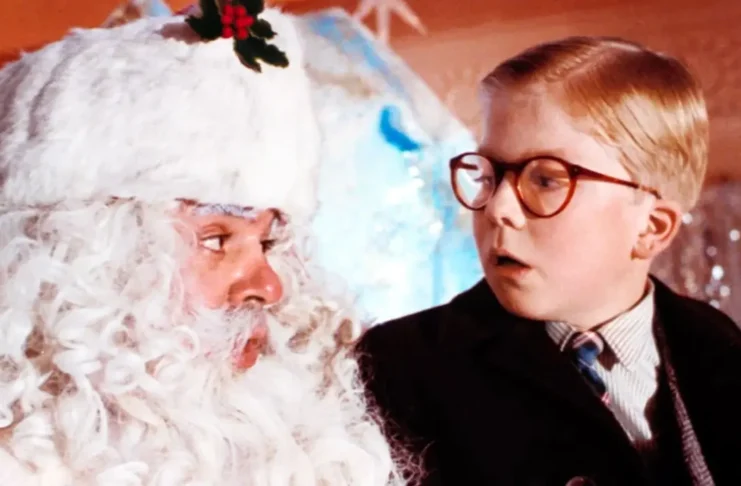 Photo from A Christmas Story (1983) starring Peter Billingsley, Melinda Dillon, and Darren McGavin, produced by Warner Bros.