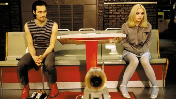 Photo from Buffalo '66 (1998) starring Vincent Gallo, Christina Ricci, and Ben Gazzara, produced by Lionsgate.